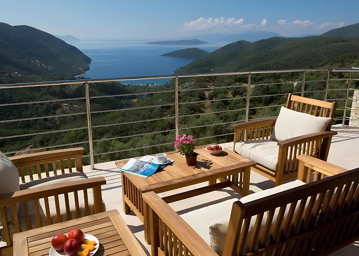 Romantic Gialos Over Mikros Villa Fternon