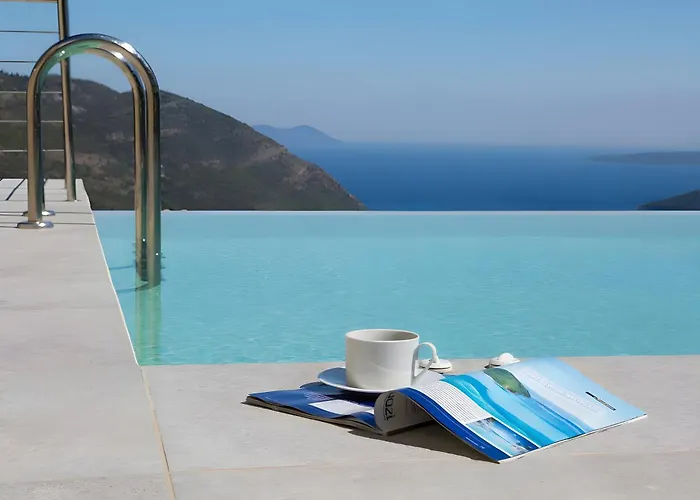 Romantic Gialos Over Mikros Villa Fternon