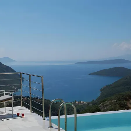 Romantic Gialos Over Mikros Villa Fternon