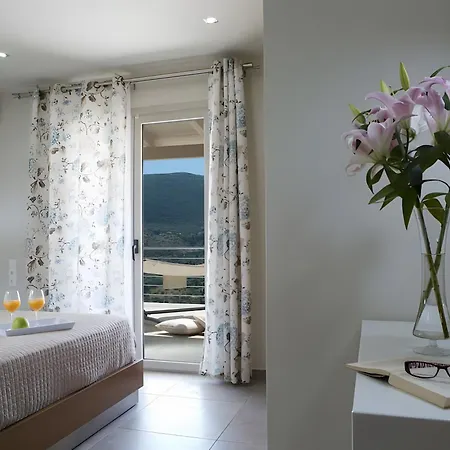 Romantic Gialos Over Mikros Луксозна вила Fternon